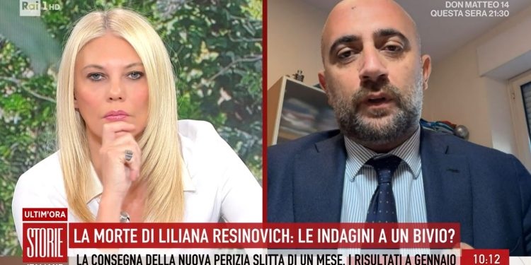 Liliana Resinovich, l'avvocato Cozza a Storie Italiane (Foto: Storie Italiane)