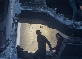 Macerie a Gaza (Ansa)