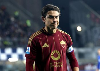 Paulo Dybala con la maglia della Roma (Foto ANSA)