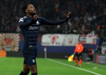 Jhon Duran con la maglia dell'Aston Villa (Foto ANSA)