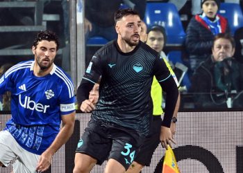 Mario Gila, difensore spagnolo della Lazio (Foto ANSA)