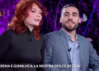 Serena De Ferrari e fidanzato Gianluca a Verissimo