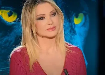 Paola Ferrari a Belve (Foto: Screen)