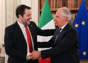 Salvini con Piantedosi