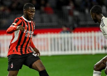 Yunus Musah, qui in Milan Roma (Foto ANSA)