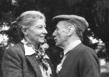 Eduardo De Filippo e la moglie Isabella Quarantotti