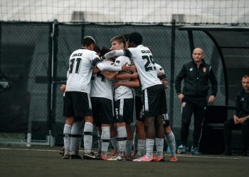 L'esultanza del Cesena Primavera (da facebook.com/cesenafc)