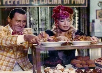 Una scena del film nel pomeriggio di Rete 4 (Foto Web)