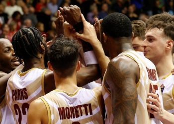 Il gruppo della Reyer Venezia (da facebook.com/ReyerVenezia)