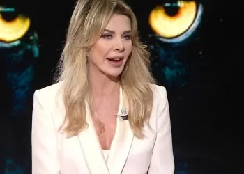 Alba Parietti a Belve (Foto: Screen)