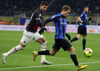 Inter Milan: Nicolò Barella e Theo Hernandez (Ansa)