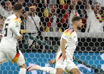 Niklas Fullkrug a segno con la Germania (Foto ANSA)