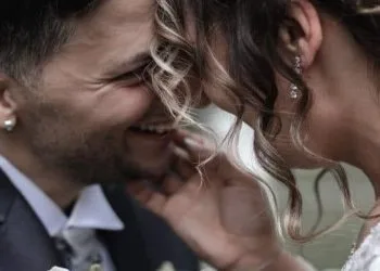 Daniele Bordicchia ed Eliza Stefania Feru nel giorno del matrimonio (Foto: Facebook Daniele Bordicchia)