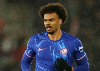 Renato Veiga con la maglia del Chelsea