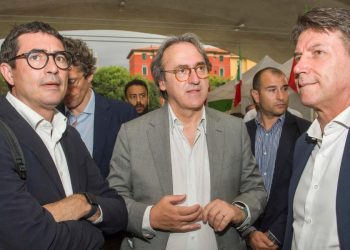 Conte, Fratoianni e Bonelli