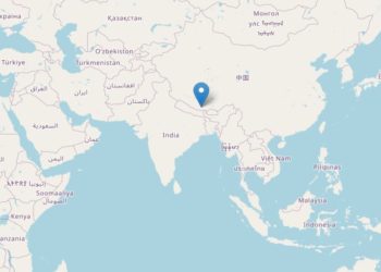Devastante scossa di terremoto in Tibet (Foto: Ingv)