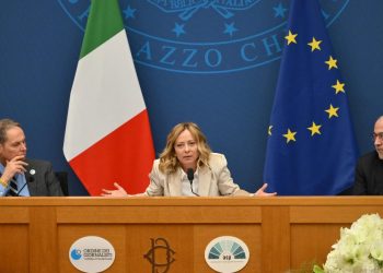 Conferenza stampa Meloni