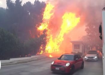 Incendio Los Angeles (Foto: Tv2000)