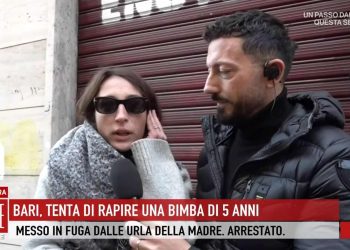 Tenta di rapire una bimba di 5 anni a Bari (Foto: Storie Italiane)