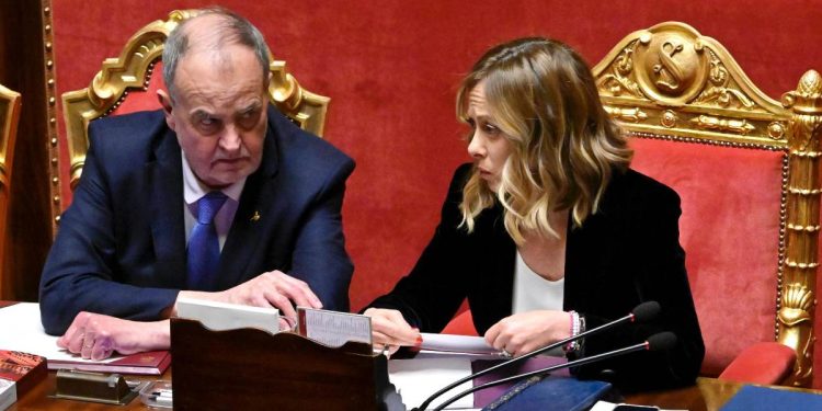 Meloni e Calderoli