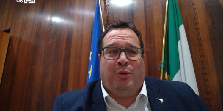 Claudio Durigon a Sky (Foto: Sky Tg24)