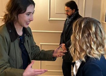 Cecilia Sala con Giorgia Meloni