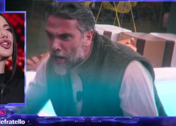 Jessica Morlacchi contro Luca Calvani al Grande Fratello