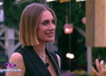 Nikita Pelizon al GF (Foto: screen Mediaset Infinity)