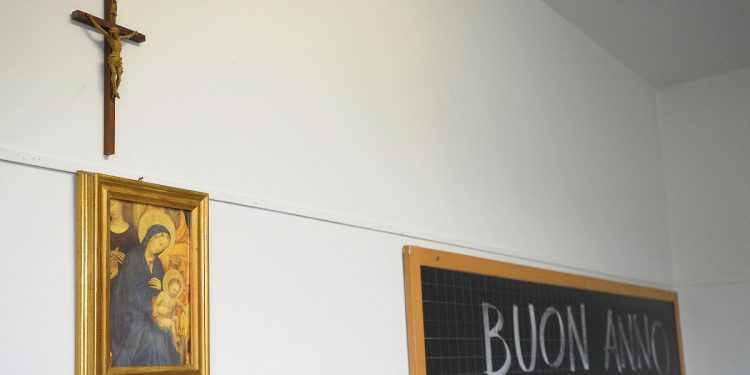 Religione cattolica in classe