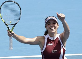 Lucia Bronzetti ha eliminato Victoria Azarenka agli Australian Open 2025 (Foto ANSA)