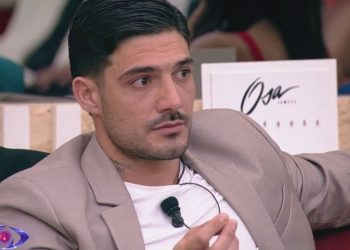 Lorenzo Spolverato al Grande Fratello (Foto; Screenshot)