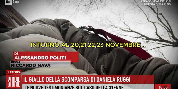 La scomparsa di Daniela Ruggi (Foto: Storie Italiane)