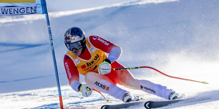 Von Allmen diretta super-G Wengen