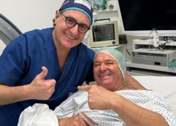 Juan Bernabè e il dottor Gabriele Antonini