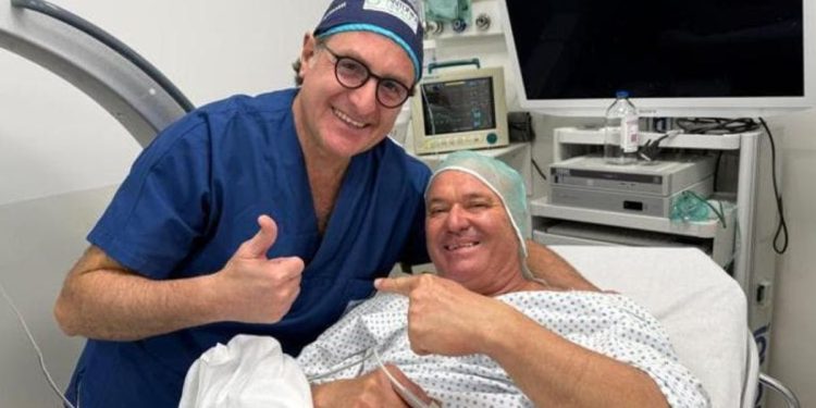 Juan Bernabè e il dottor Gabriele Antonini