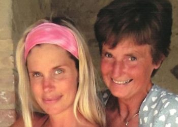 Filippa Lagerback e la mamma Margaretha Lind