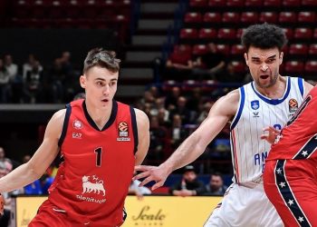 Nenad Dimitrijevic in Milano Anadolu Efes (da facebook.com/OlimpiaMilano1936)