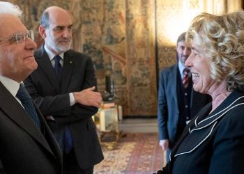 Mattarella e Stefania Craxi