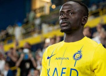Sadio Mane con la maglia dell'Al Nassr