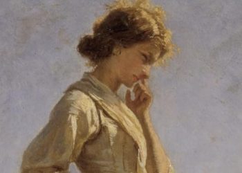Filippo Palizzi, Filomena (1864, particolare; è l'immagine della copertina del libro)