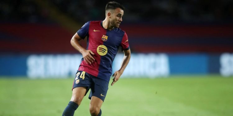 Eric Garcia con la maglia del Barcellona