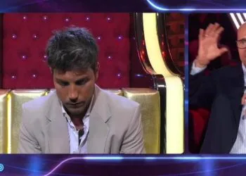 Daniele Dal Moro e Alfonso Signorini al GF