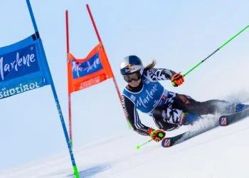 Alice Robinson ha vinto il gigante a Plan De Corones (Foto ANSA)