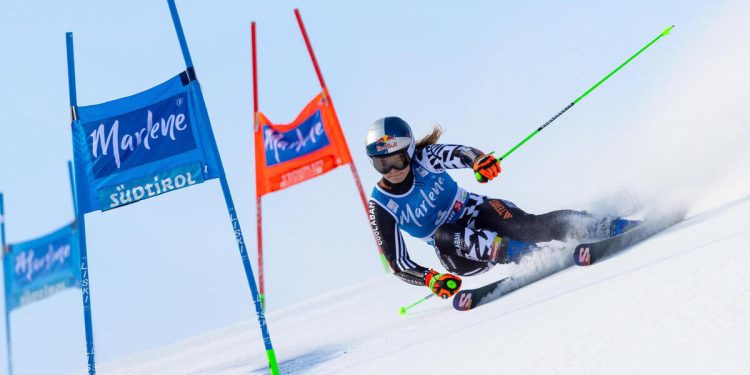 Alice Robinson ha vinto il gigante a Plan De Corones (Foto ANSA)