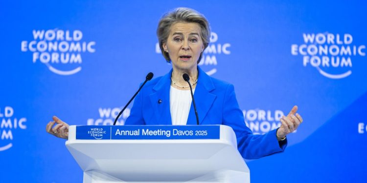 Von der Leyen a Davos