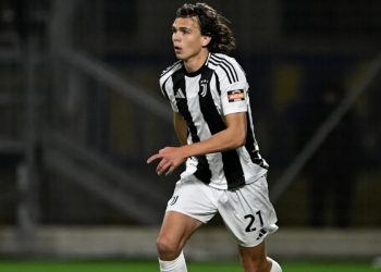 Martin Palumbo con la maglia della Juventus U23