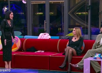 Jessica Morlacchi, Luca Calvani e Stefania Orlando al Grande Fratello