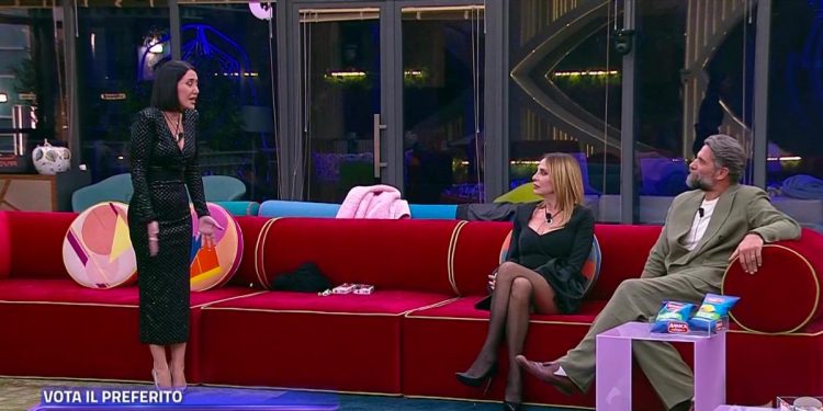 Jessica Morlacchi, Luca Calvani e Stefania Orlando al Grande Fratello