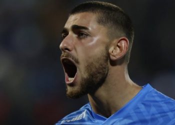 Thomas Gillier con la maglia dell'Universidad Catolica