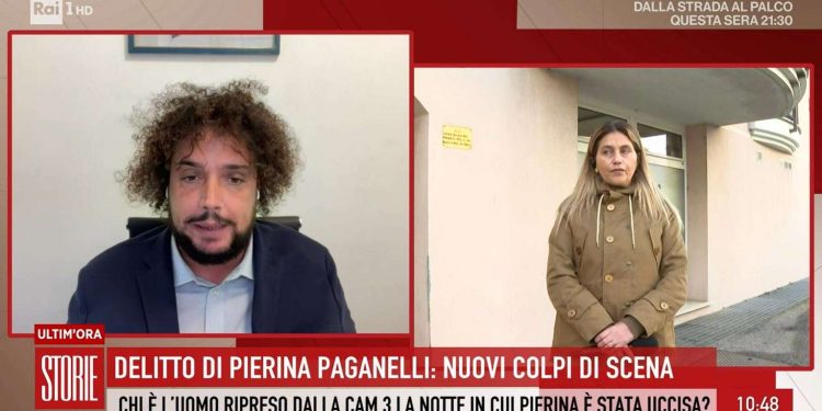 Il caso Pierina Paganelli con Davide Barzan (Foto: Storie Italiane)